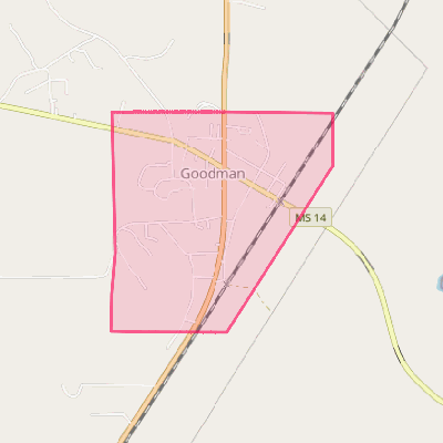 Map of Goodman