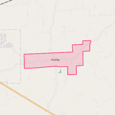 Map of Hatley