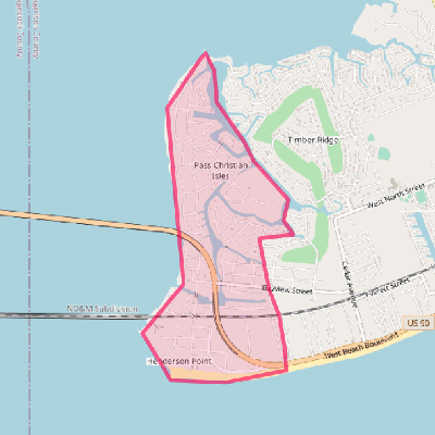 Map of Henderson Point