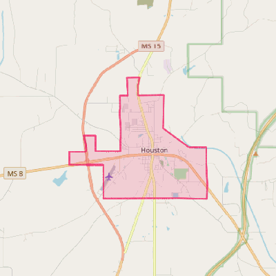 Map of Houston