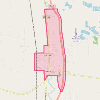 Map of Macon