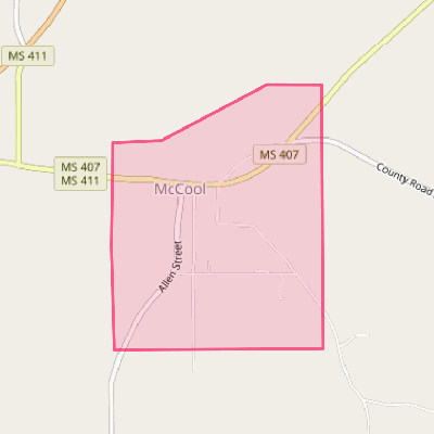 Map of McCool