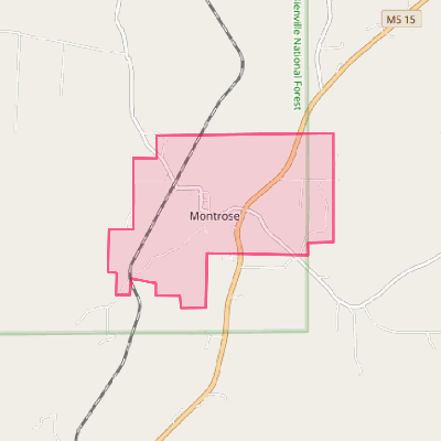 Map of Montrose