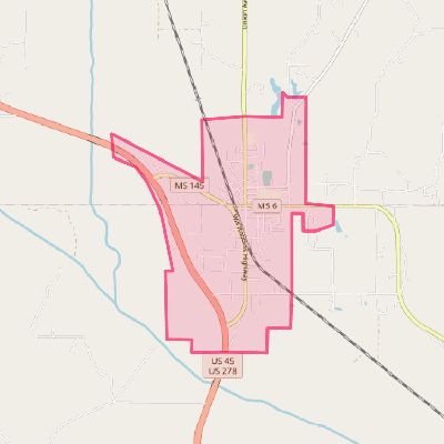 Map of Nettleton