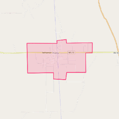 Map of New Houlka