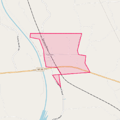 Map of Paden