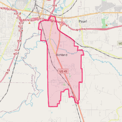 Map of Richland