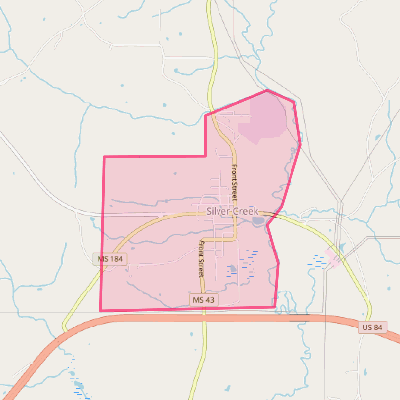 Map of Silver Creek