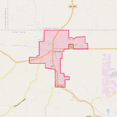 Map of Sumrall