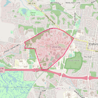 Map of University