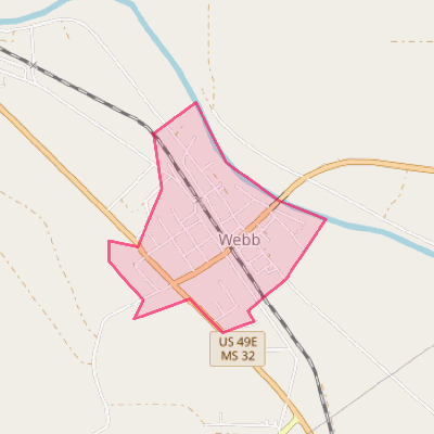 Map of Webb