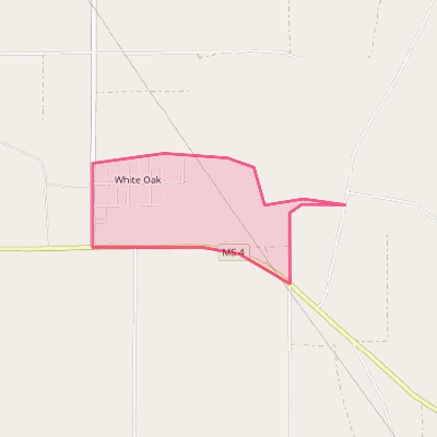 Map of White Oak