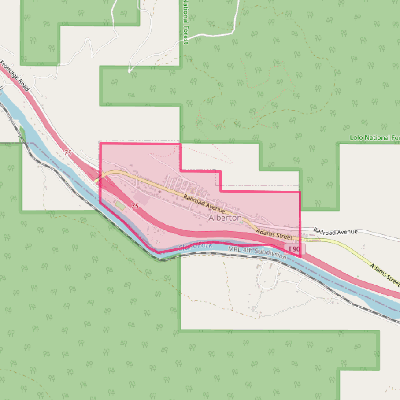 Map of Alberton