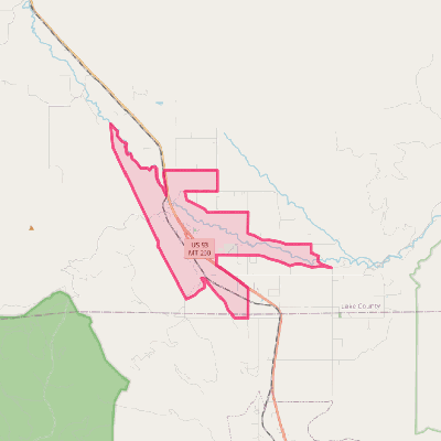 Map of Arlee