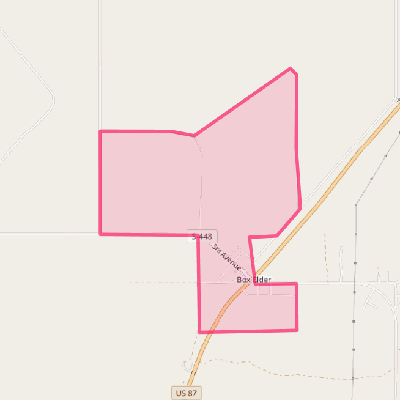 Map of Box Elder