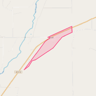 Map of Boyd