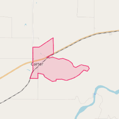 Map of Carter