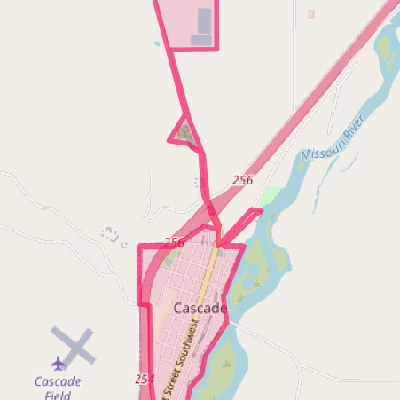 Map of Cascade