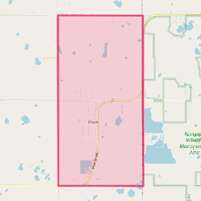 Map of Charlo