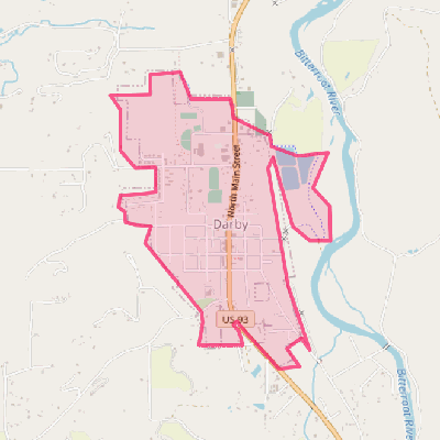 Map of Darby