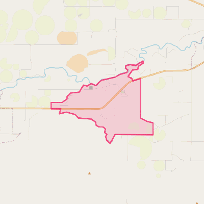 Map of Fort Shaw