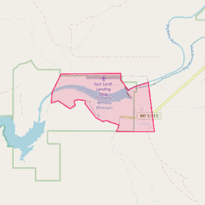 Map of Fort Smith