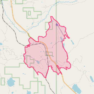 Map of Fortine