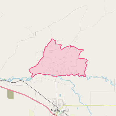 Map of Gallatin River Ranch