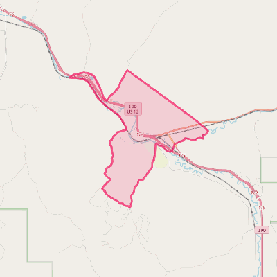 Map of Garrison