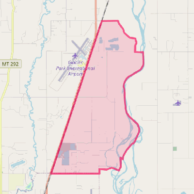 Map of Helena Flats