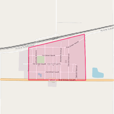 Map of Hingham