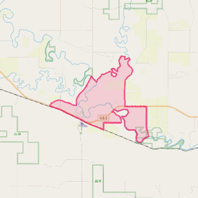 Map of Hinsdale