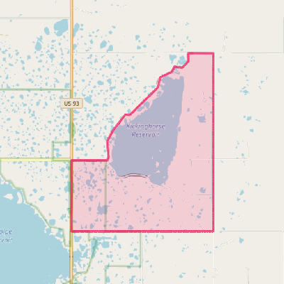 Map of Kicking Horse