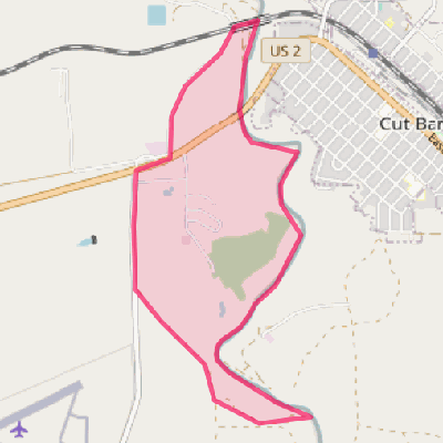 Map of Little Browning