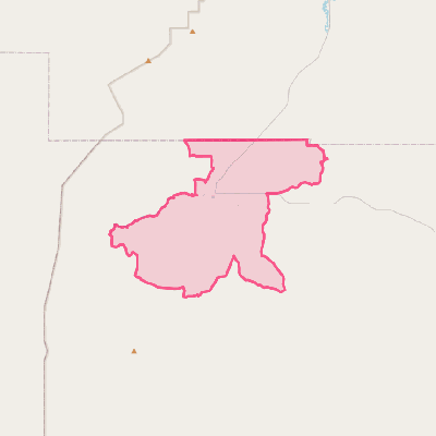 Map of Pryor