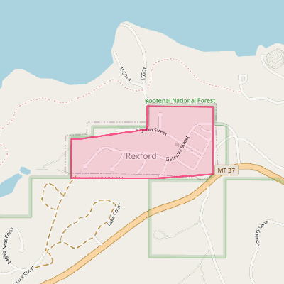 Map of Rexford