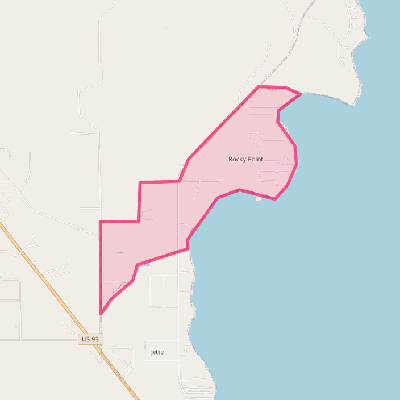 Map of Rocky Point