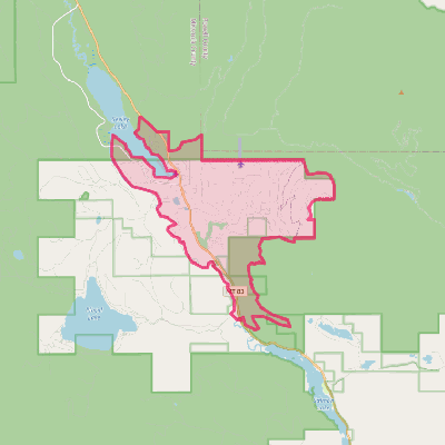 Map of Seeley Lake