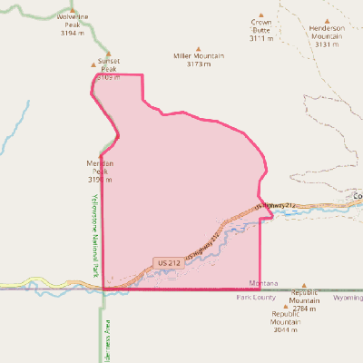 Map of Silver Gate