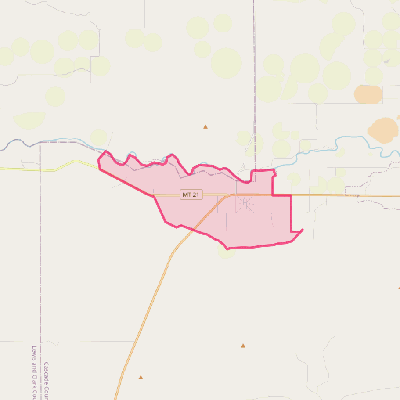 Map of Simms