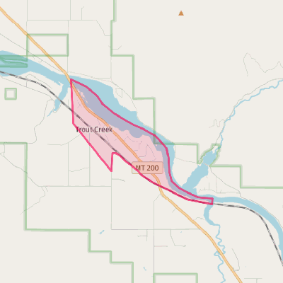 Map of Trout Creek