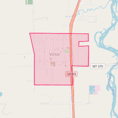 Map of Victor