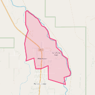 Map of White Haven