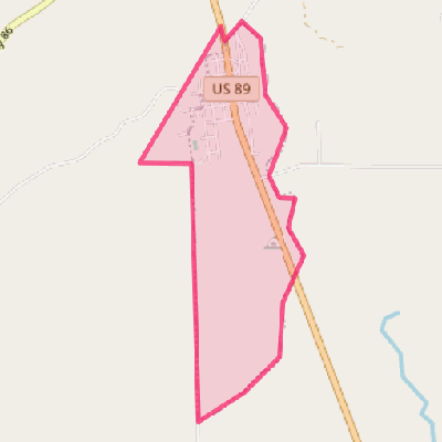 Map of Wilsall