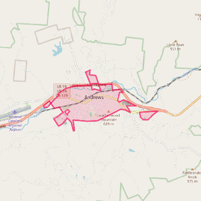 Map of Andrews