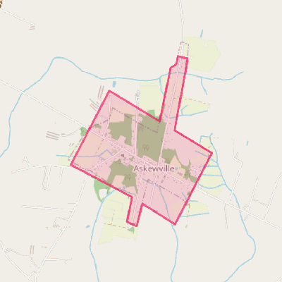 Map of Askewville