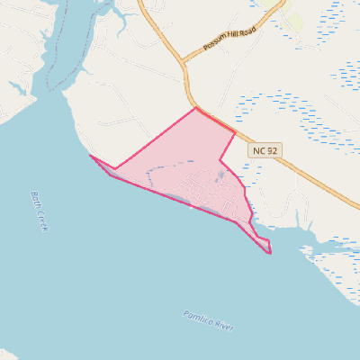 Map of Bayview