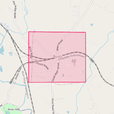 Map of Bostic