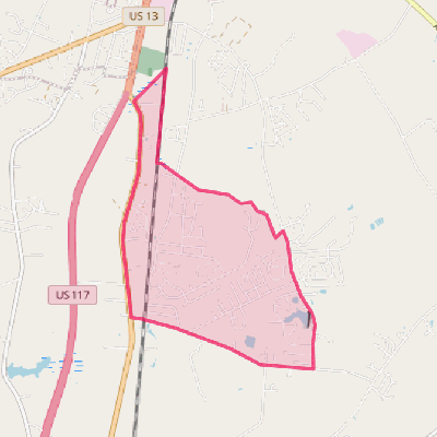 Map of Brogden
