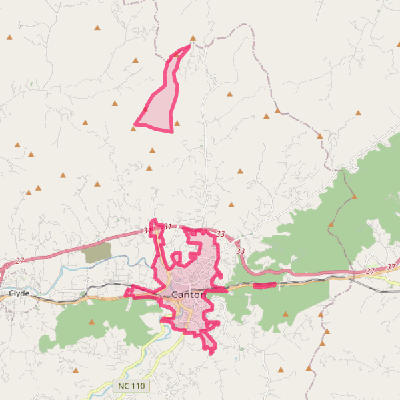 Map of Canton